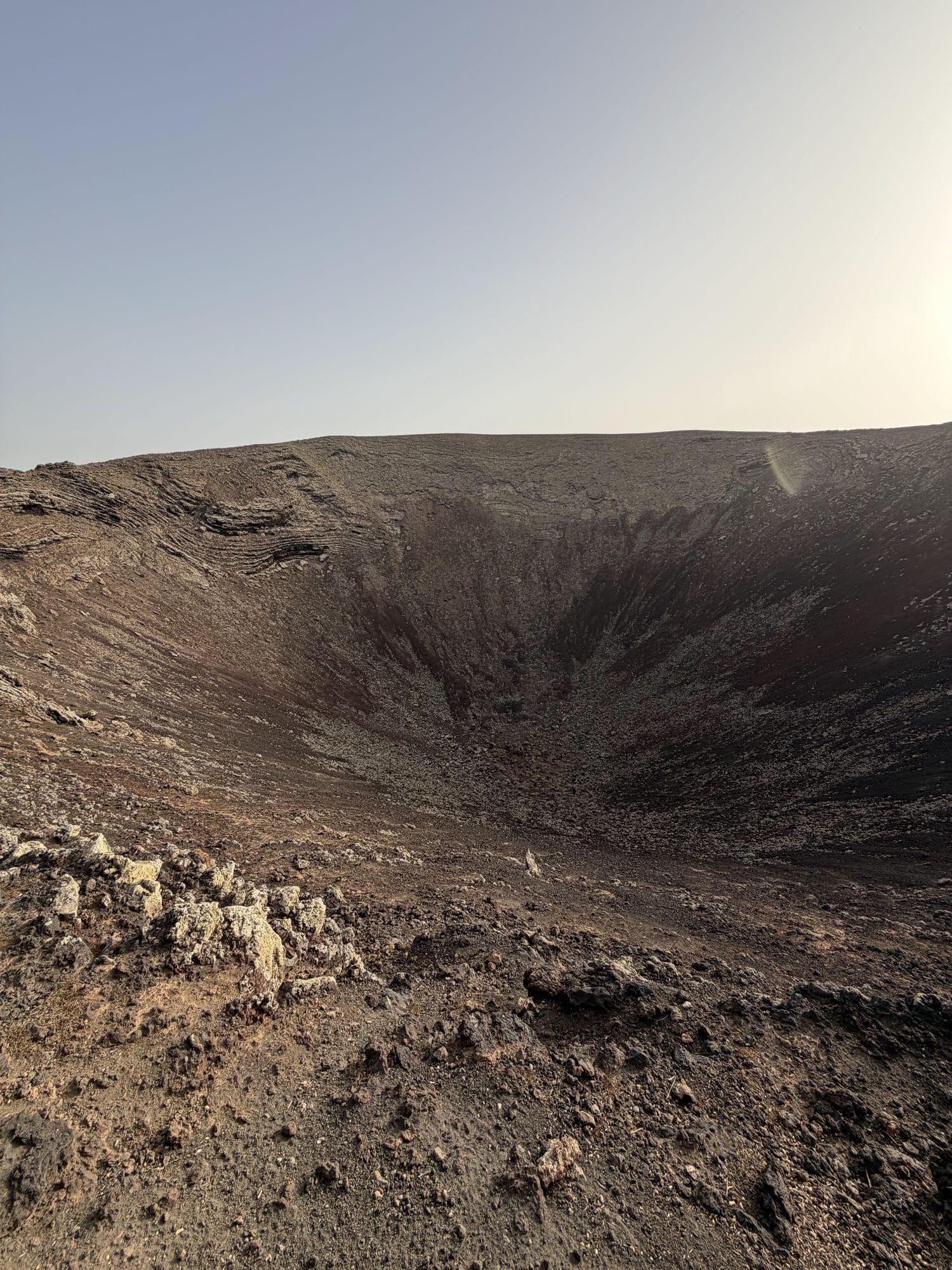 The crater of Calderón Hondo